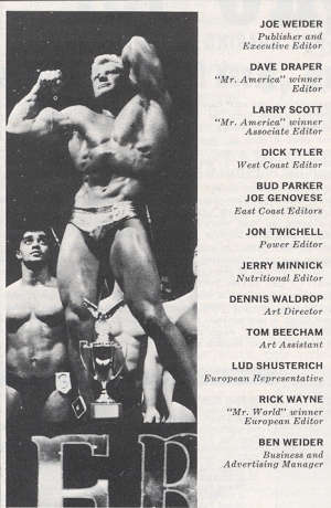 Dave Draper, IFBB Champion