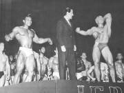 Mr. World 1966 with Sergio Oliva.