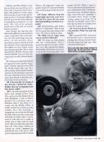 The Blond Bomber Talks Bodybuilding.